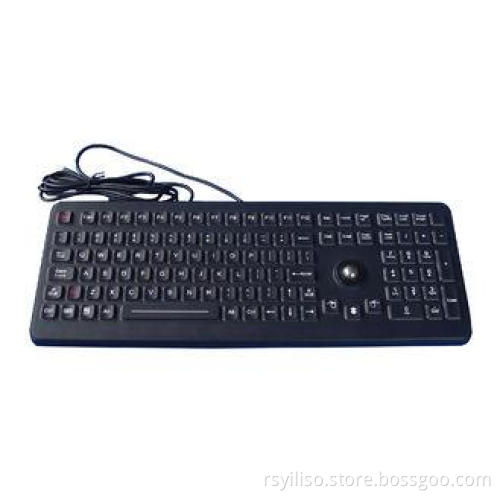 12 Function Keys Silicone Industrial Keyboard With Washable